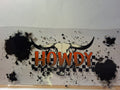 Splattered Howdy