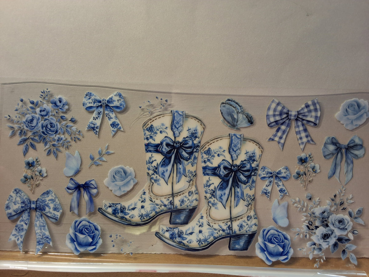 Blue Cowgirl boots