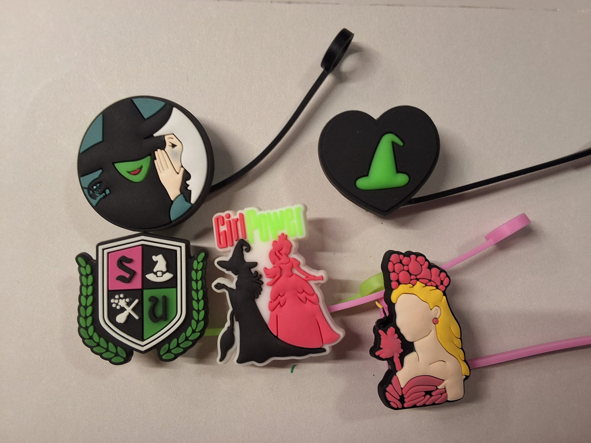Wicked Straw Toppers
