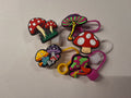 Mushrooms Straw Toppers
