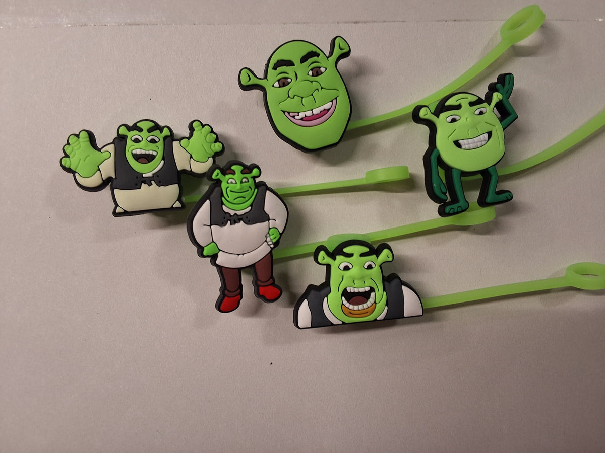 Shrek Straw Toppers
