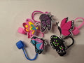 Butterfly 2 Straw Toppers