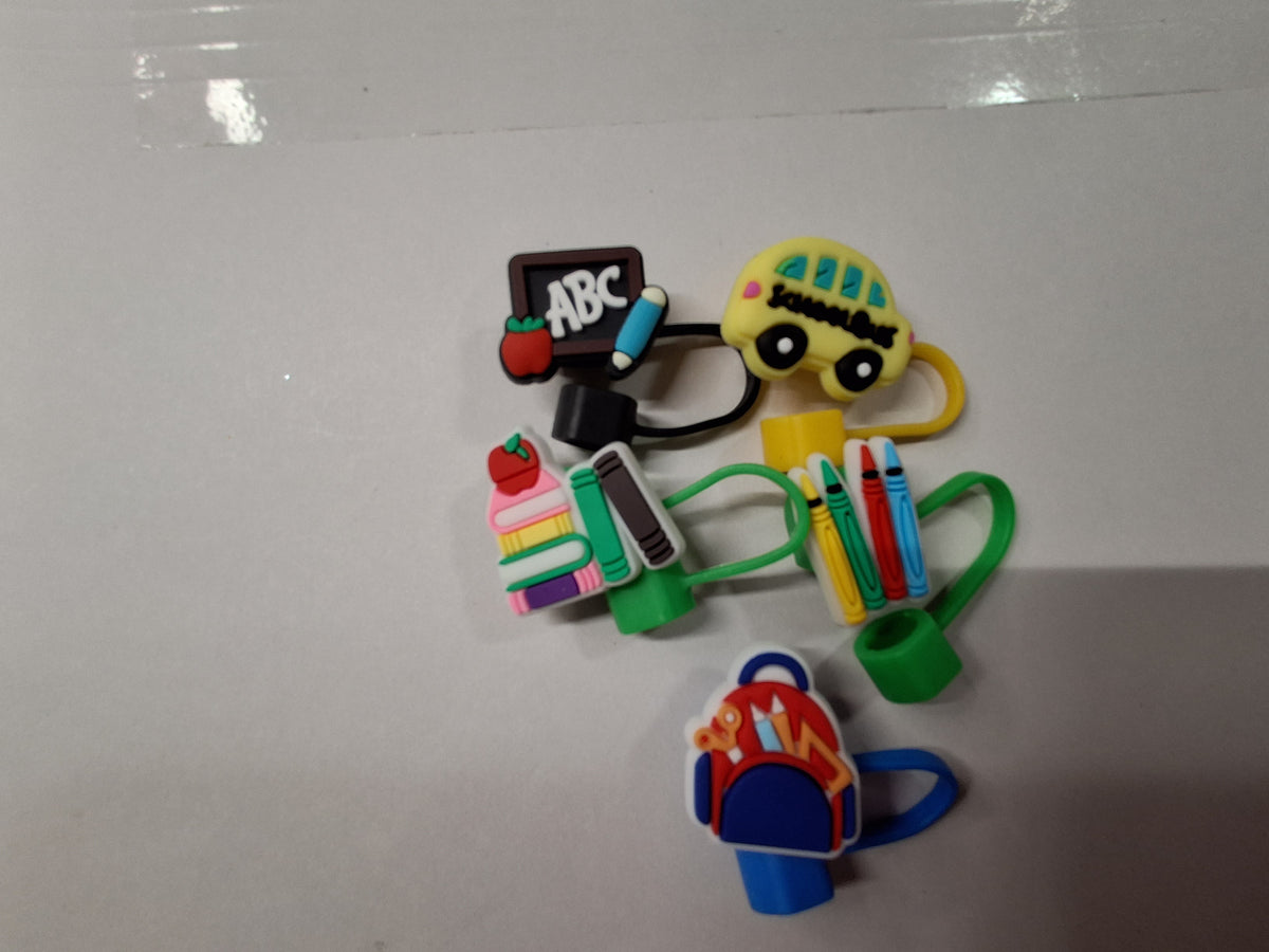 School 1 Straw Toppers
