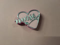 Nurse Heart Straw Charm