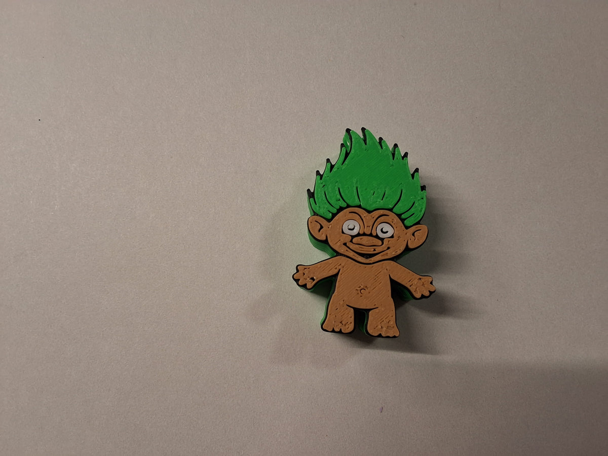 GreenTroll Straw Charm