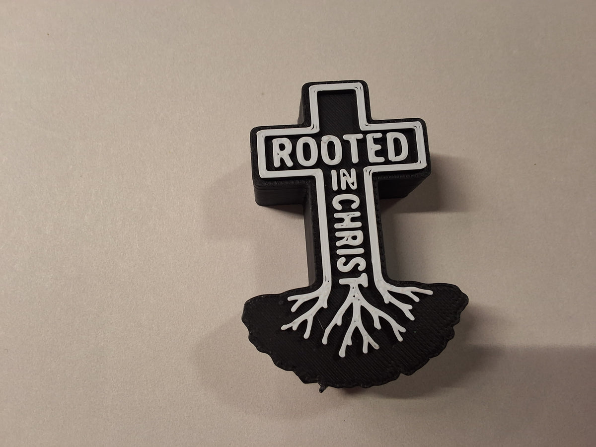 Tree Cross Straw Charm