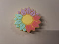 Colored Sunflower Straw Charm
