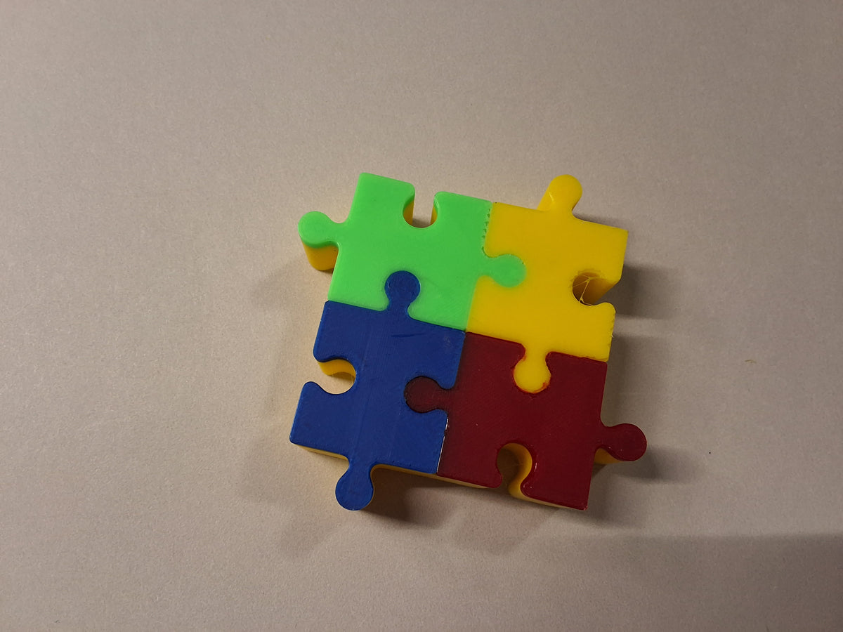Autism Straw Charm