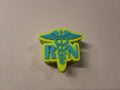RN Blue Straw Charm