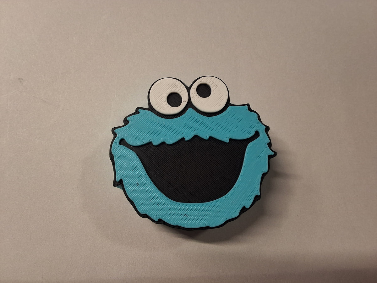 Cookie Monster Straw Charm