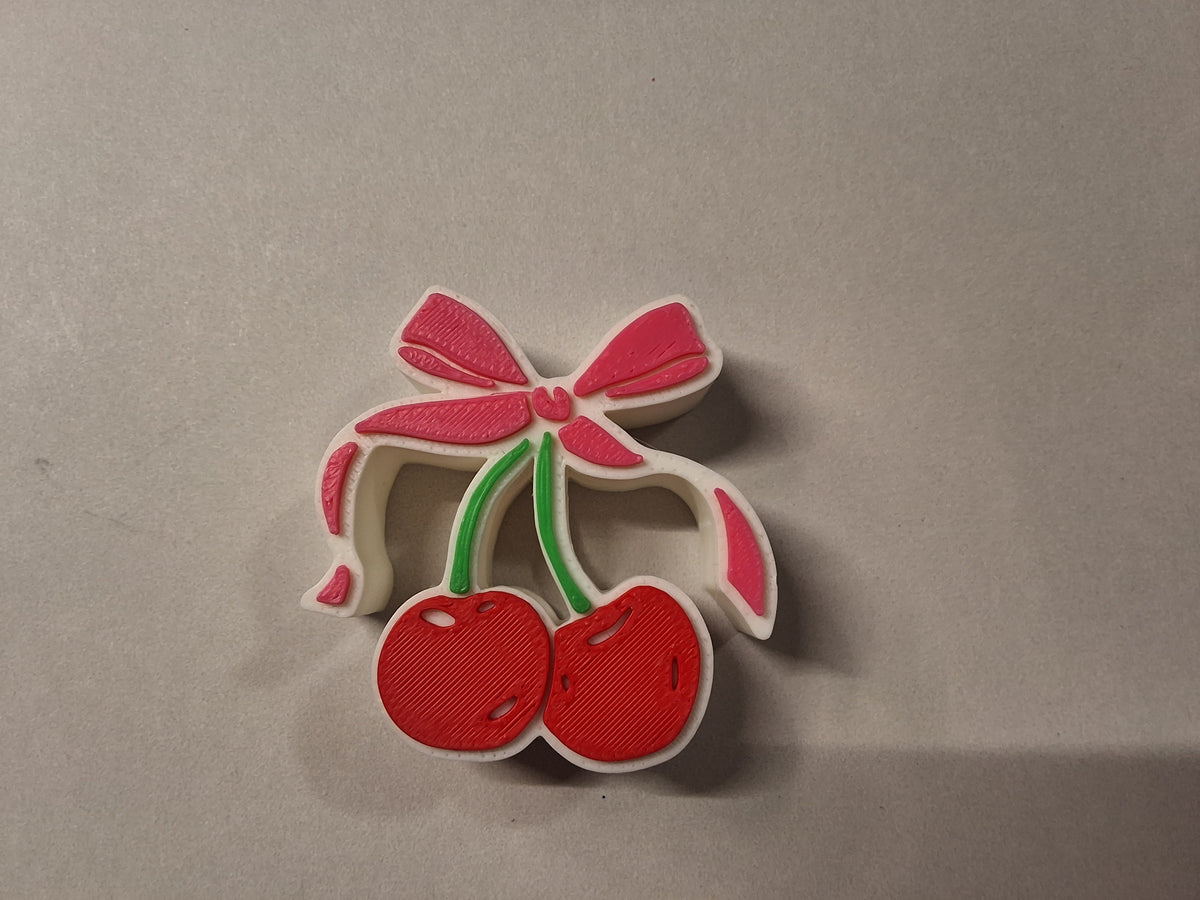 Cherry Straw Charm
