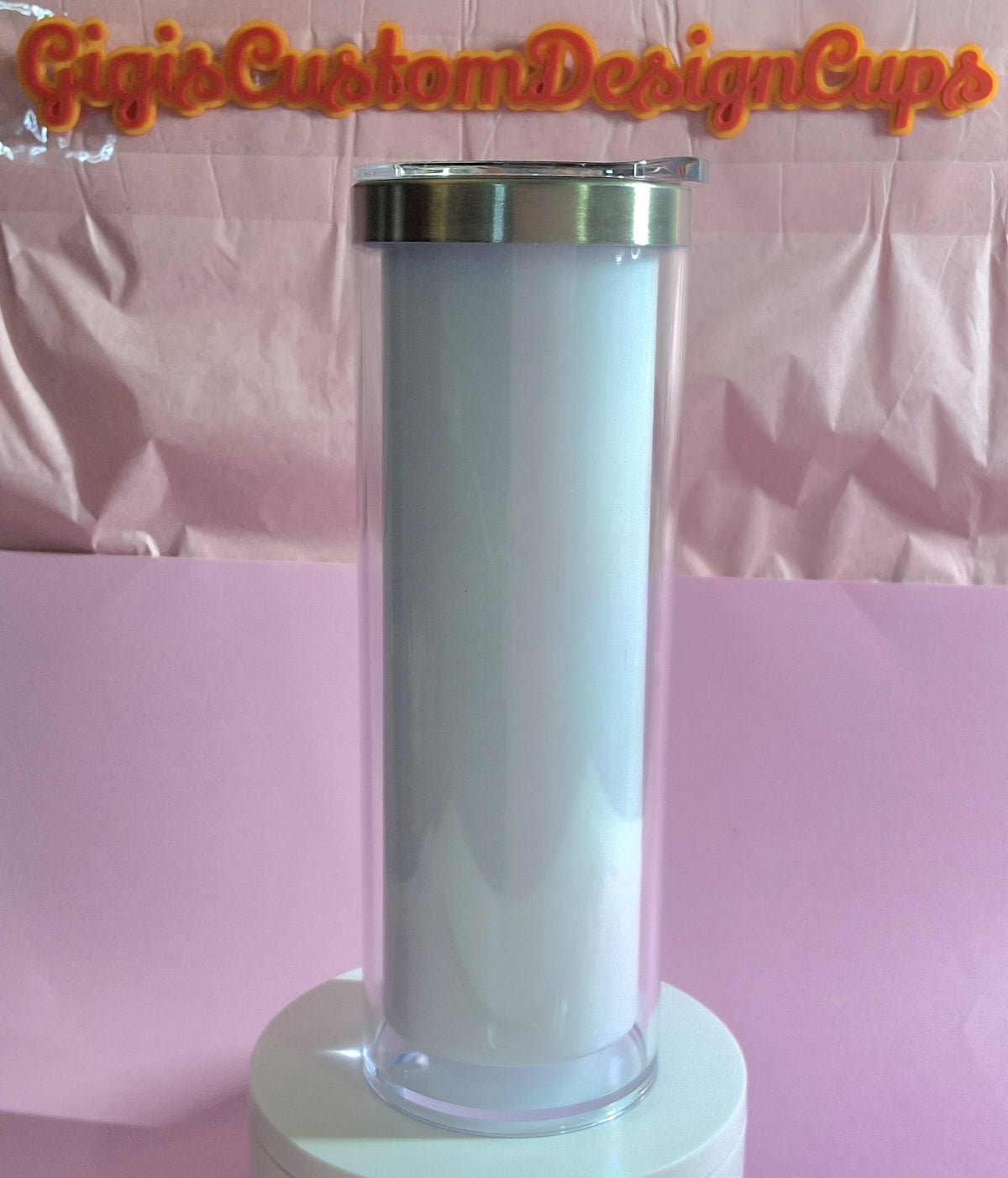 20oz Stainless Steel Snow Globe
