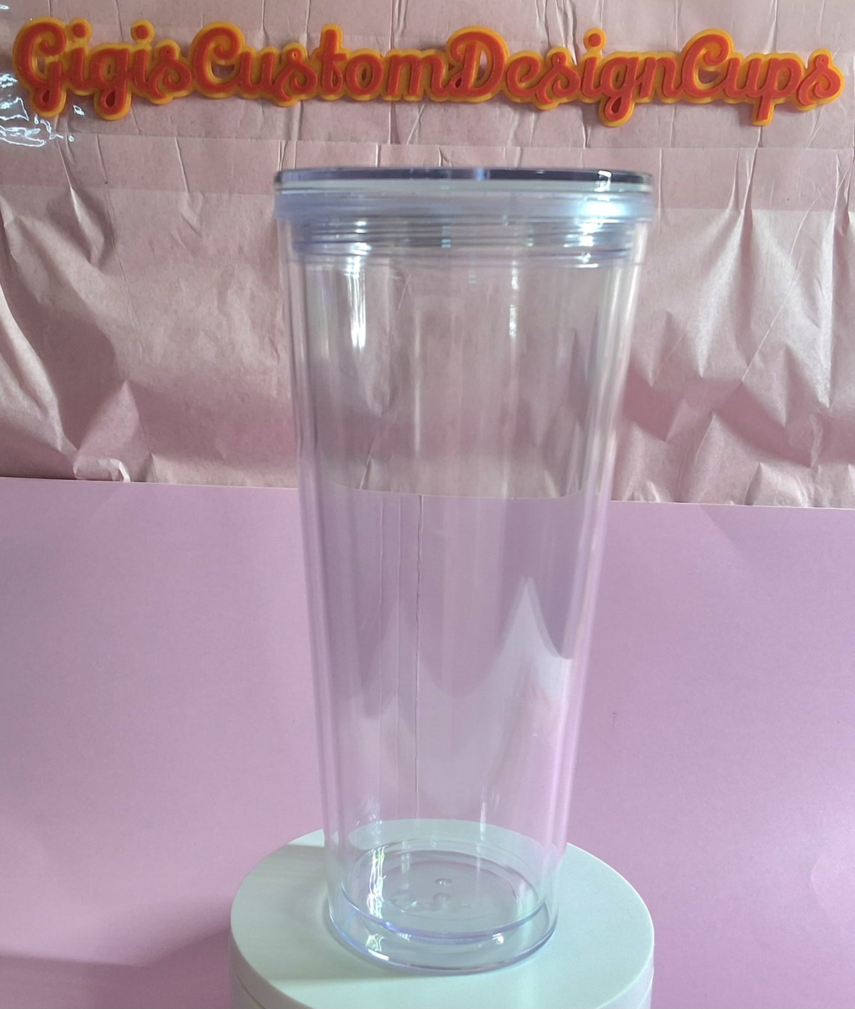 20oz Acrylic Snow Globe Funnel