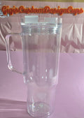 40oz Acrylic Snow Globe Tumbler