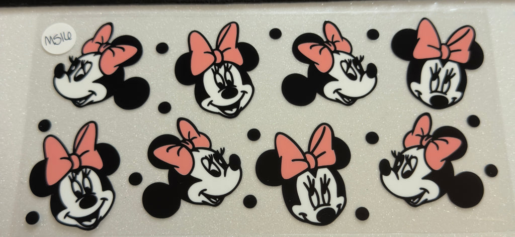 Mickey and Minnie Mouse