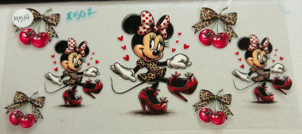 Mickey and Minnie Mouse