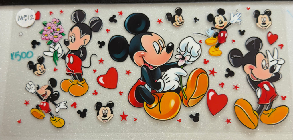 Mickey and Minnie Mouse