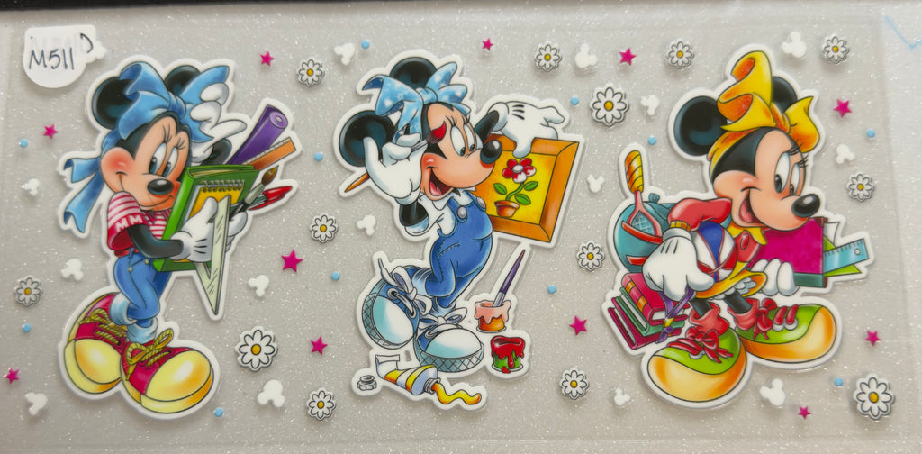Mickey and Minnie Mouse