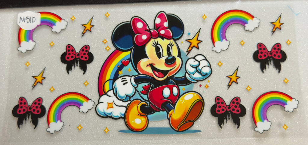 Mickey and Minnie Mouse