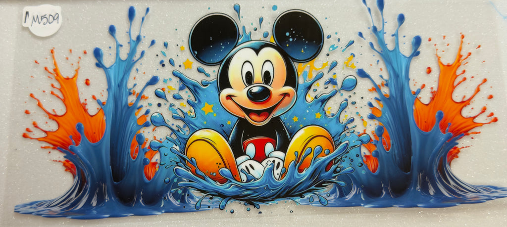 Mickey and Minnie Mouse