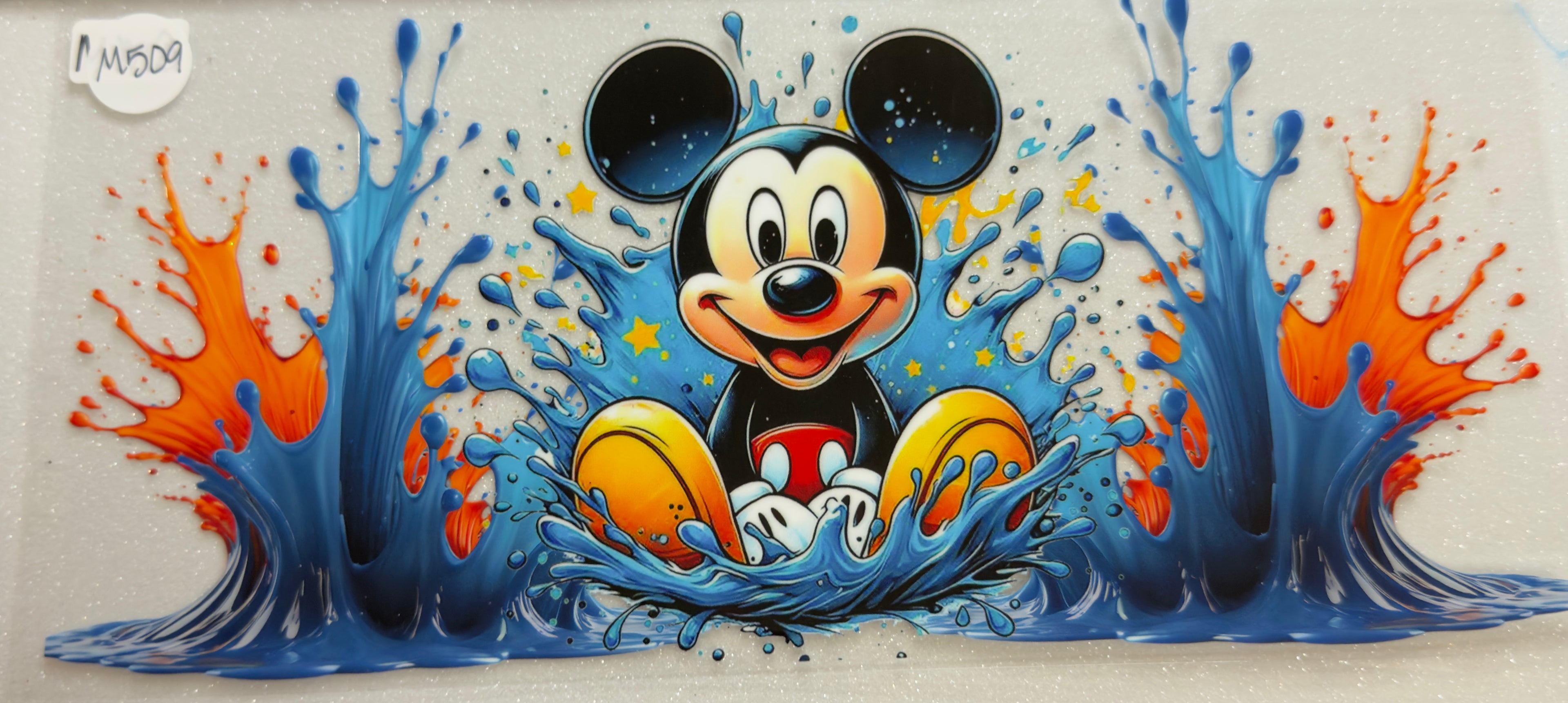 Mickey and Minnie Mouse