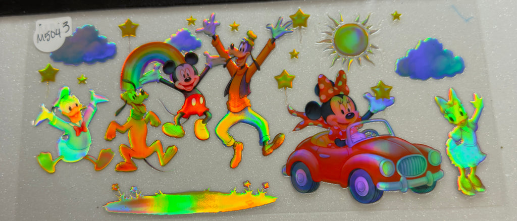 Mickey and Minnie Mouse