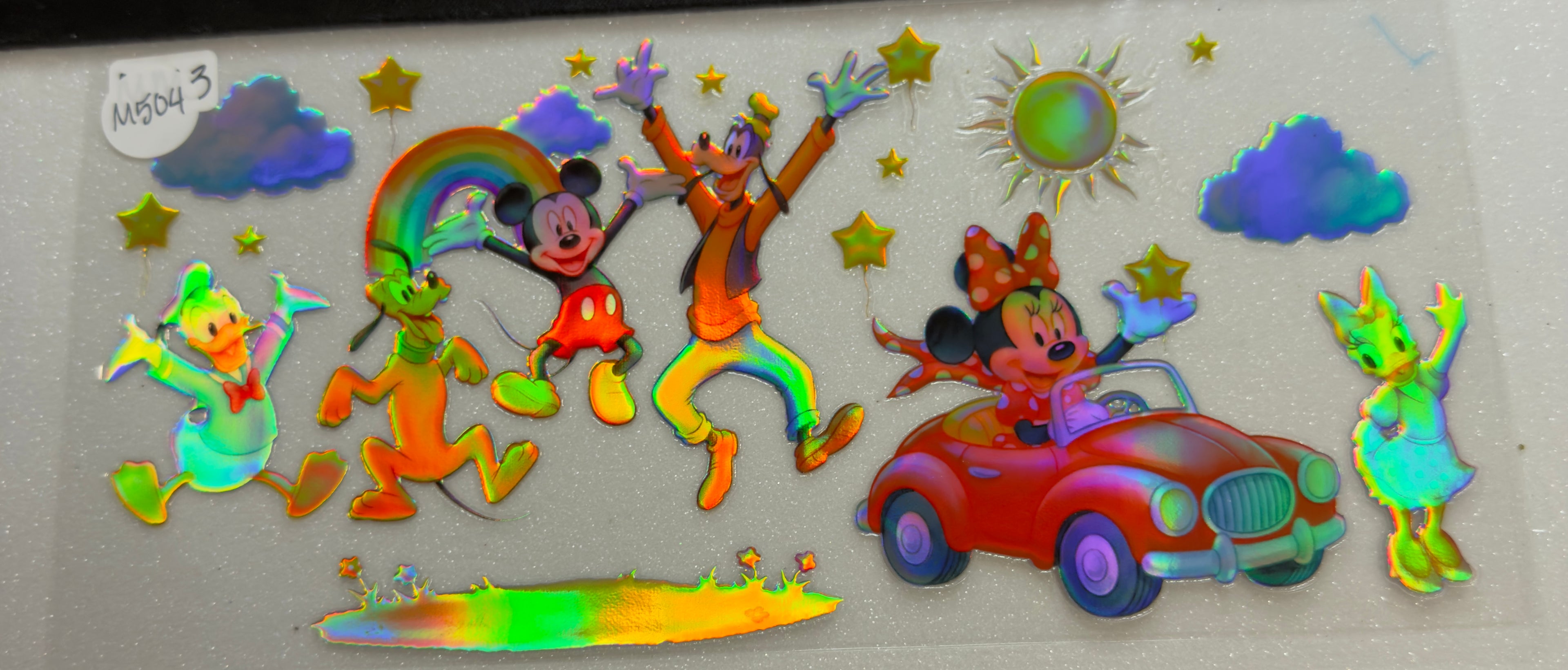 Mickey and Minnie Mouse