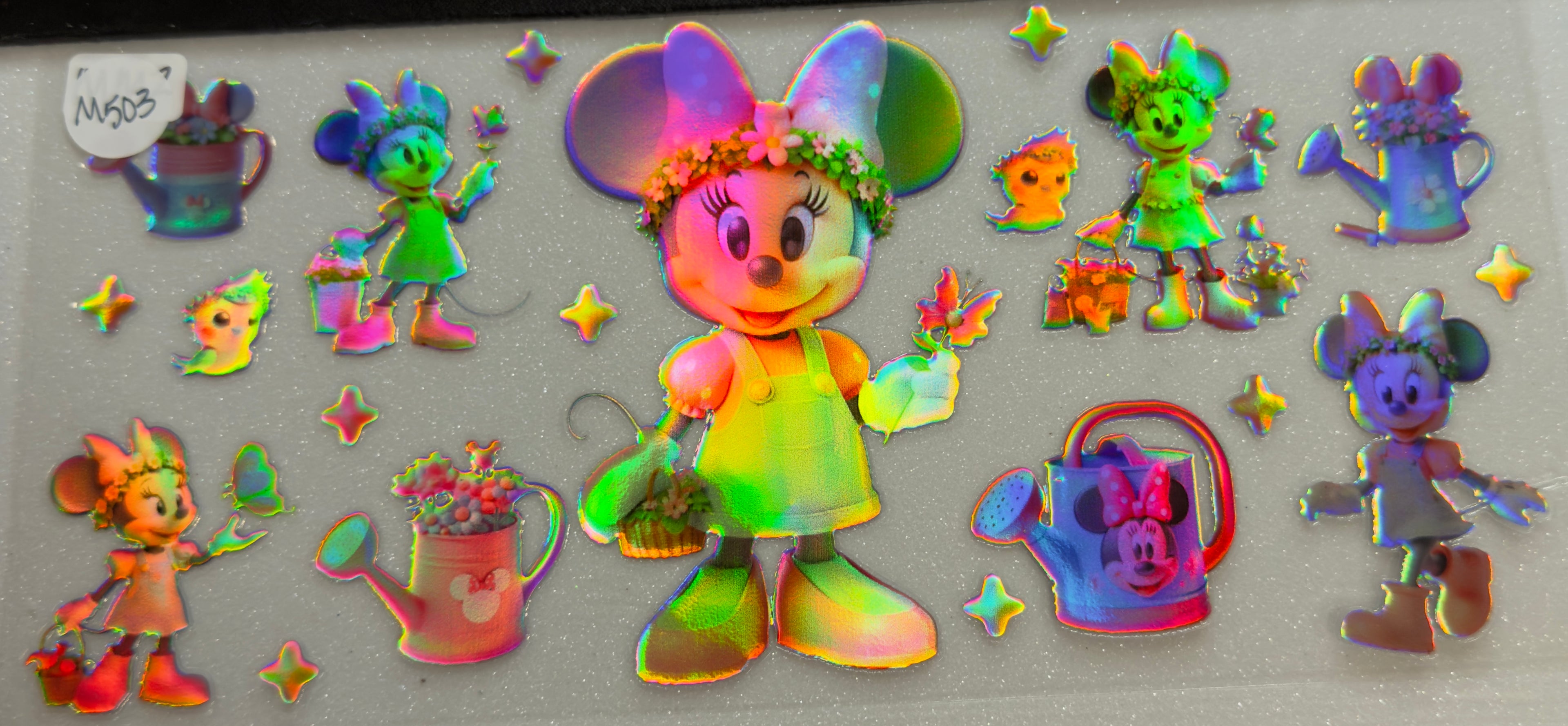 Mickey and Minnie Mouse