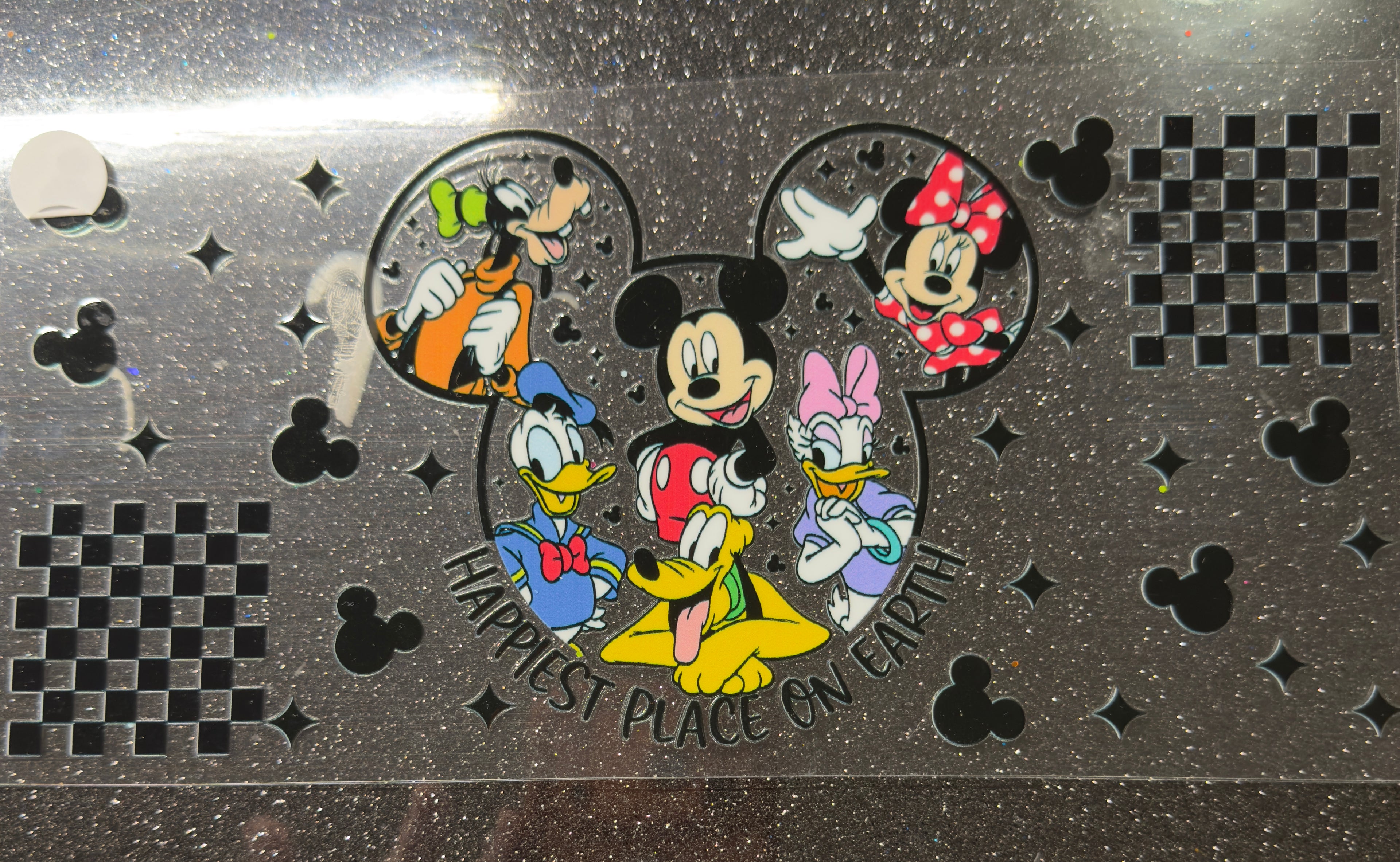 Mickey and Minnie Mouse