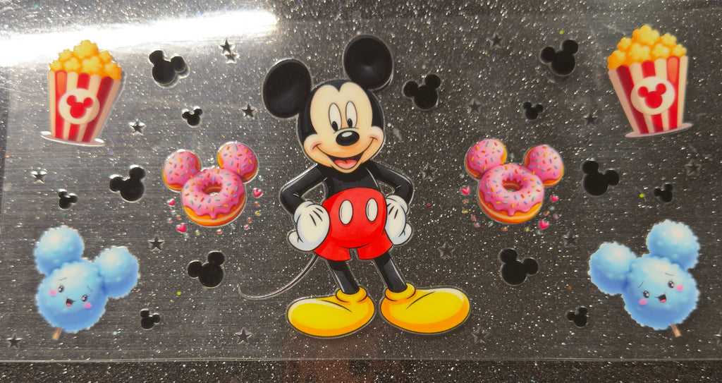 Mickey and Minnie Mouse