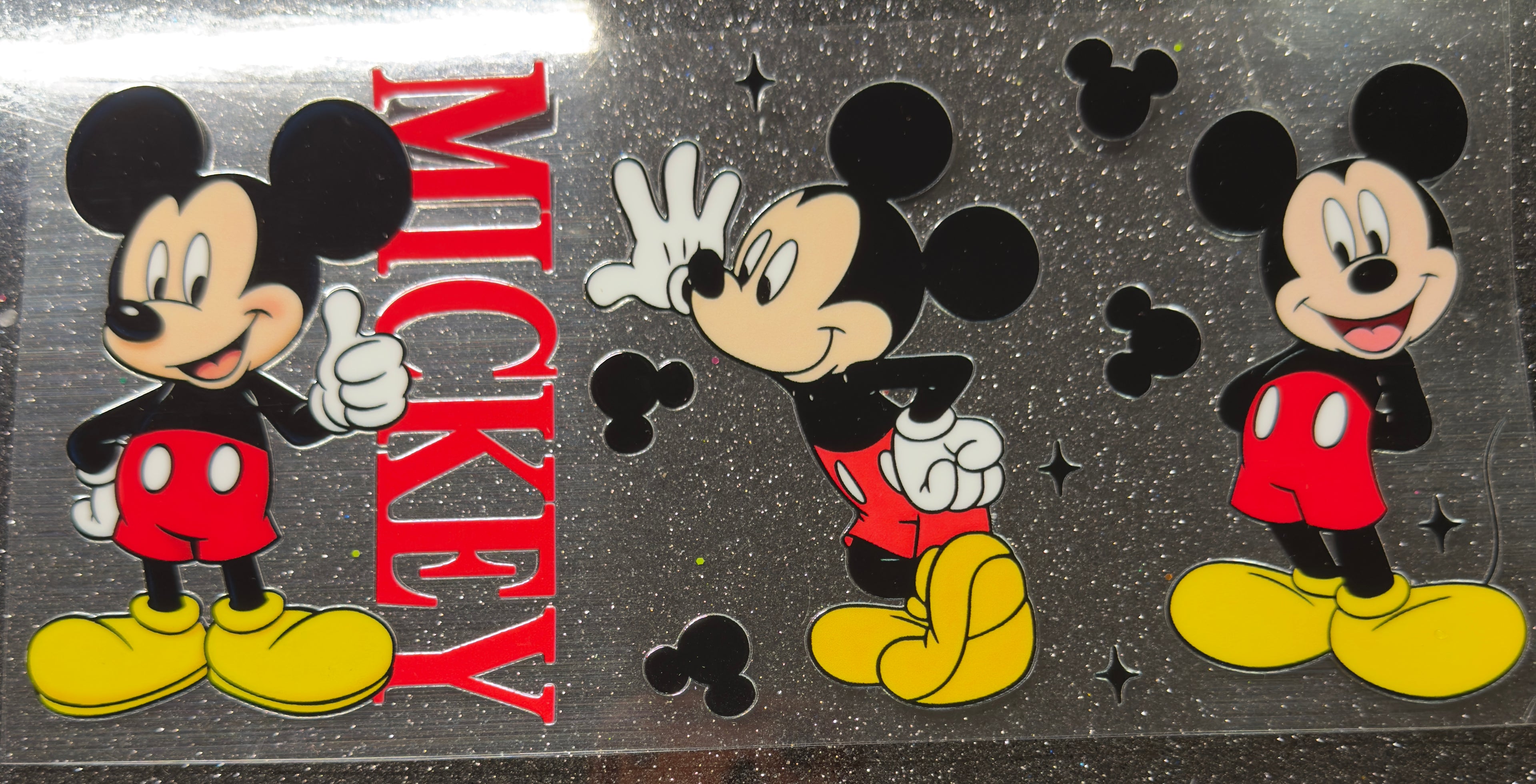 Mickey and Minnie Mouse