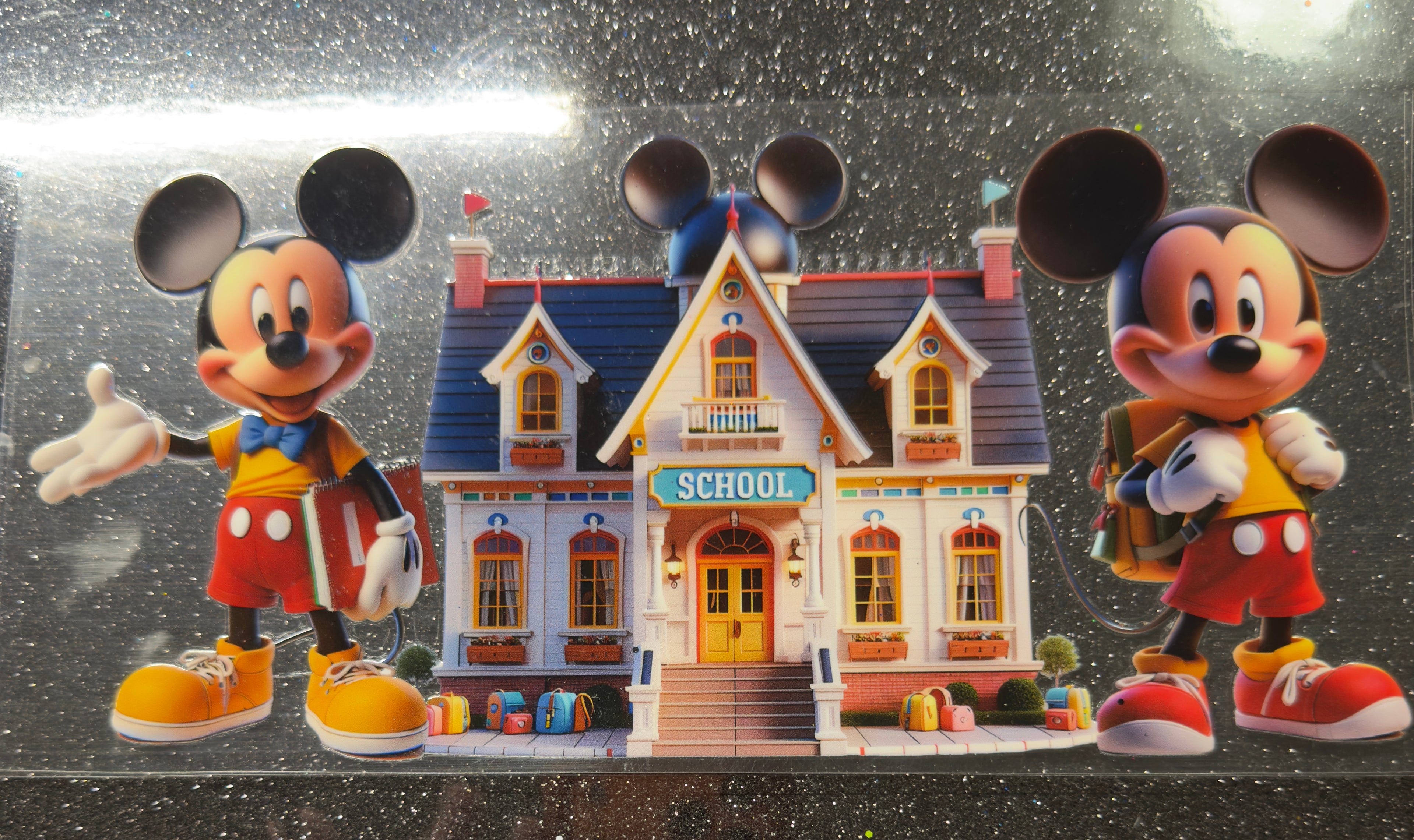 Mickey and Minnie Mouse