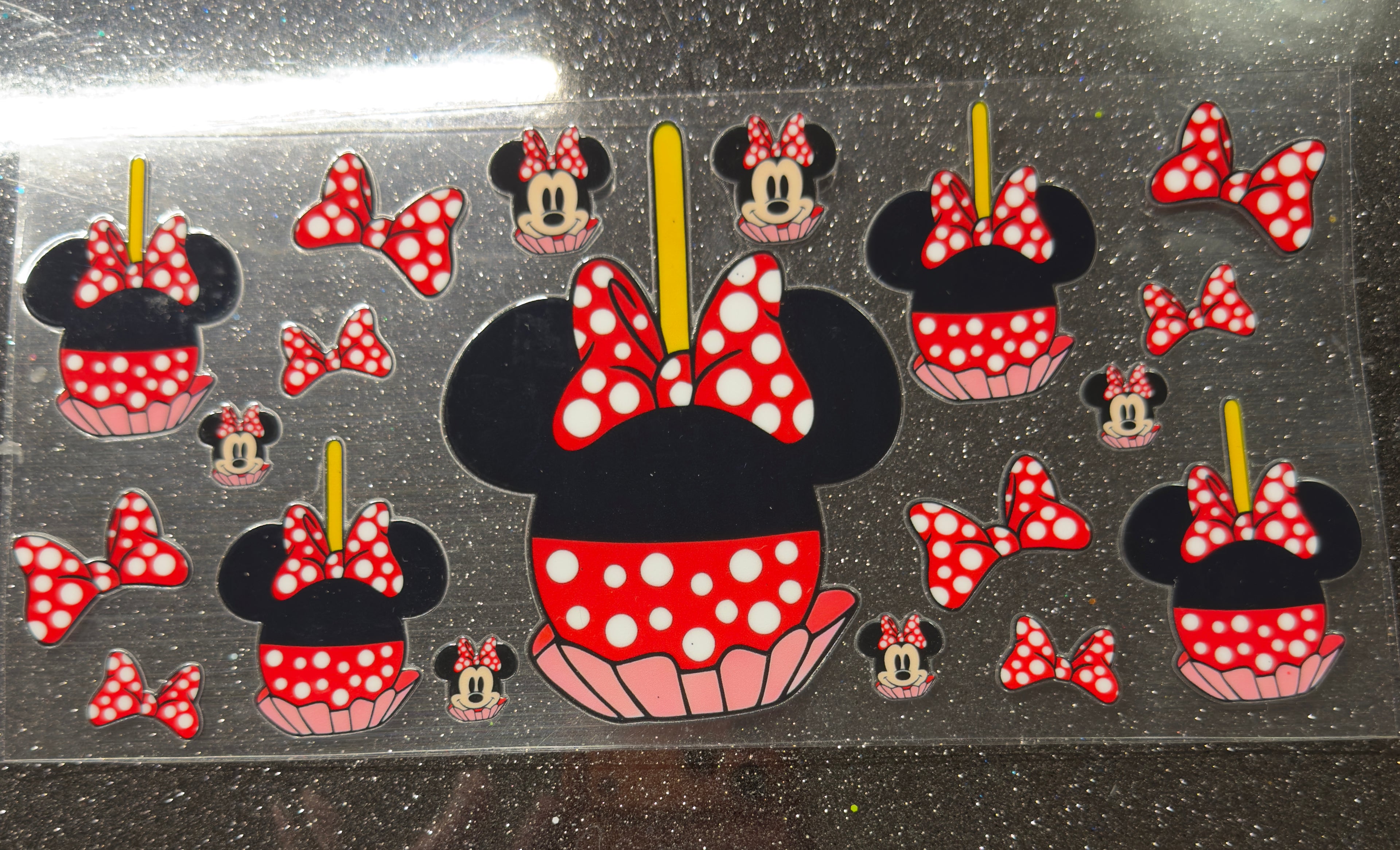 Mickey and Minnie Mouse