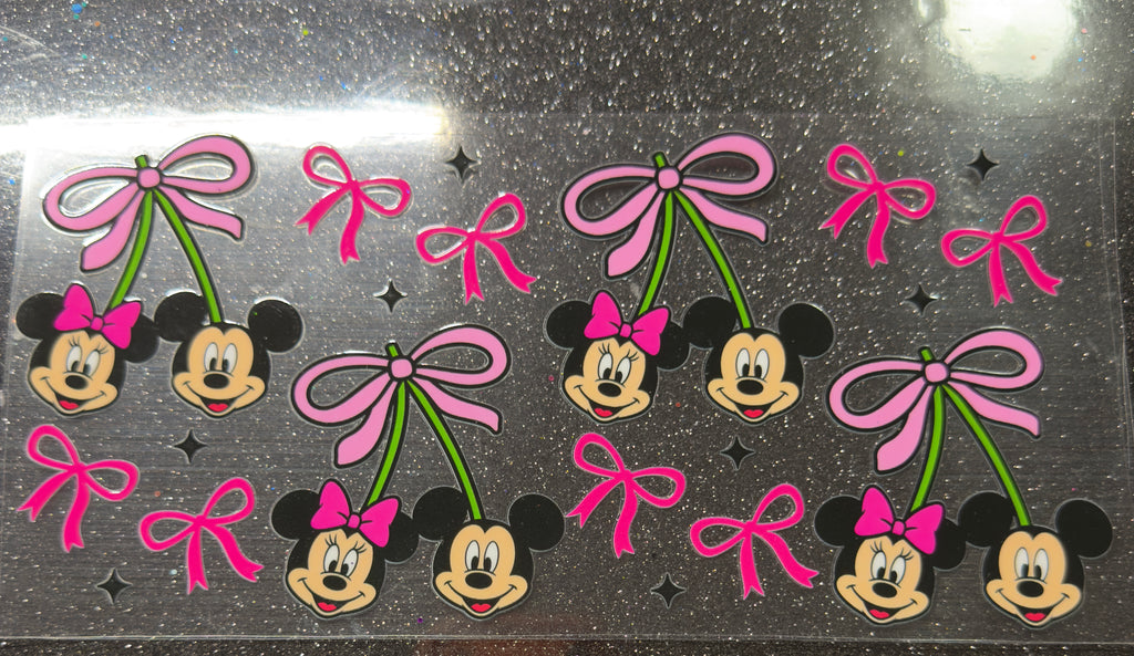 Mickey and Minnie Mouse